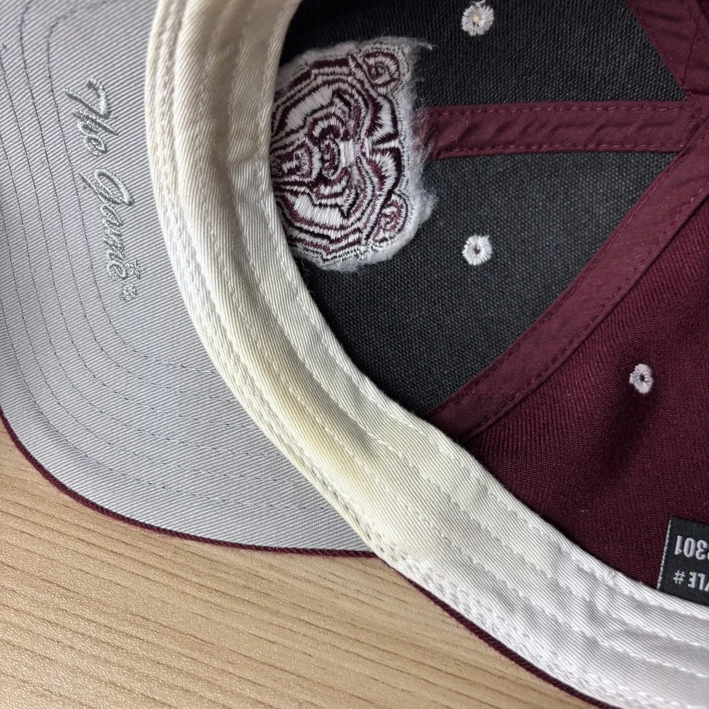 The Game Missouri State Bears Hat Cap Strap Back Youth Maroon White NCAA Cap